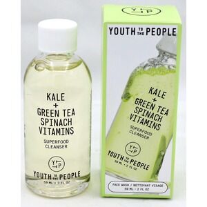 Youth to the People Kale Green Tea Spinach Vitamins Superfood Cleanser 2 Fl‎ Oz